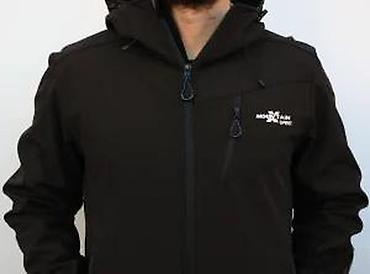 Jakne za prelazni period: Muška softshell jakna – crna, Mountain Spirit - Materijal: softshell — 21