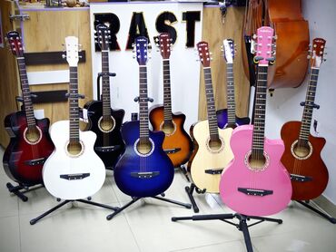 gitar amfi: Akustik gitara, 6 sim, Yeni, Ünvandan götürmə