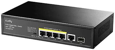 poye sviç: Cudy GS1005PTS1 - Optik lif bağlantısı və yüksək sürətli Gigabit PoE+ — 1