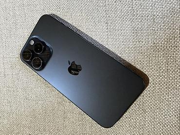 x s: IPhone 15 Pro Max, Б/у, 256 ГБ, Черный, Защитное стекло — 2