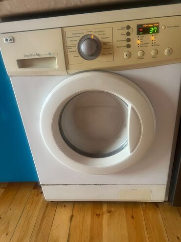 masin ucun monitor: Стиральная машина LG, 5 кг, Б/у, Автомат, Есть сушка, Нет кредита, Платная доставка