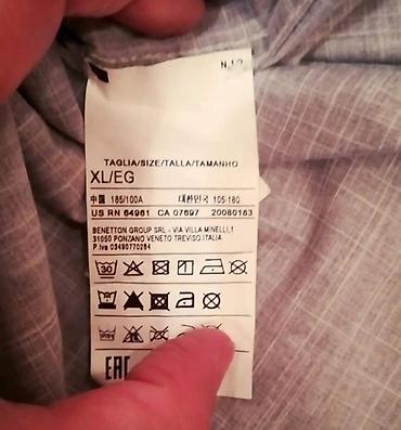Kişi geyimləri: Köynək, Bershka, XL, rəng - Boz — 2