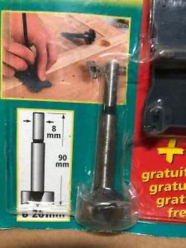 Setovi ručnog alata: Wolfcraft 8728000 set za ugradnju šarki (šablon + Forstner burgija) - — 12