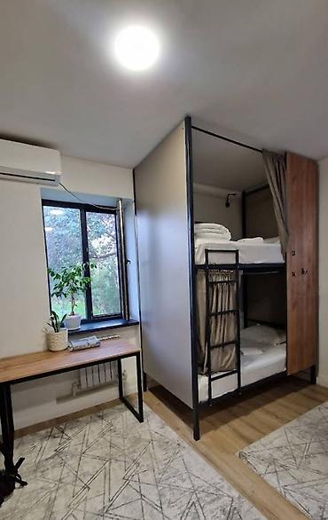 Хостелы: Kerege Hostel Койко-место в современном хостеле - Спальные места в — 11