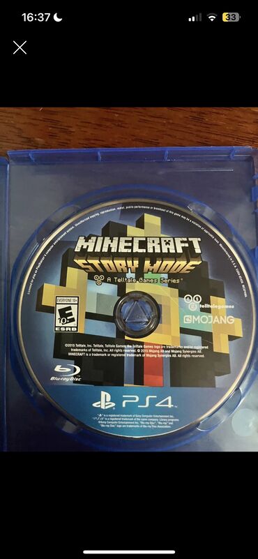 Oyun diskləri və kartricləri: Minecraft story disk ideal veziyet karobka shekili yoxdu.Barter