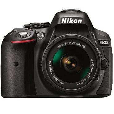 объектив: СРОЧНО!!! Продаю фотоаппарат Nikon 5300 VR Kit 18-55. Цвет черный