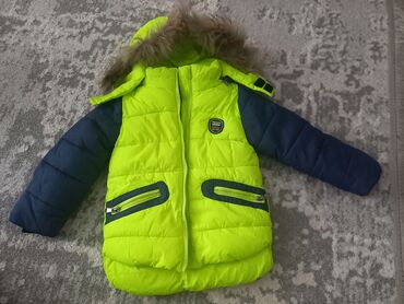 детские брендовые вещи: Продаю куртку зимнюю на мальчика, размер на 1 годик, состояние очень