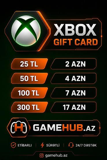 xbox hesabı: Turkiye Regionuna Uygun🇹🇷 Xbox Gift Card (Hediyye Karti) — 2