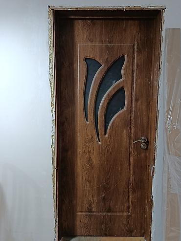 mdf material satışı: İşlənmiş Otaq qapısı Çərçivə ilə, Ünvandan götürmə — 1