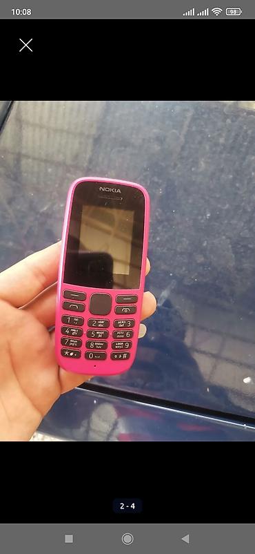 кнопочные телефоны в баку: Nokia 106, цвет - Розовый, Кнопочный — 1