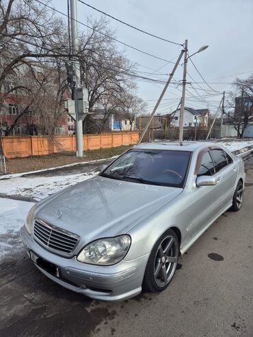 14 лето: Mercedes-Benz S-Class: 2000 г., 5.5 л, Автомат, Бензин, Седан