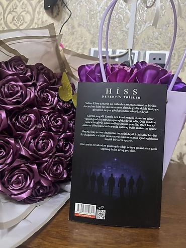 Спорт и хобби: Məhsul: Kitab – “Hiss” (Detektiv Triller) Müəllif: Natiq Əliyev Janr — 2