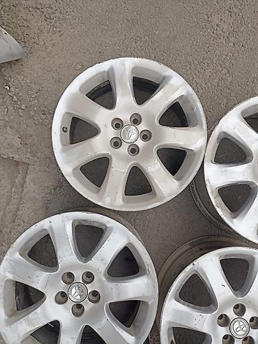 15 disk type 1: Литые Диски R 17 Toyota, Комплект, отверстий - 5, Б/у — 5