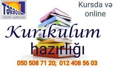 berber kurslari v Azərbaycan | XARICI DIL KURSLARI: Kurikulum hazirliği. MİQ imtahanlarına hazırlaşanlar üçün Kurikulum