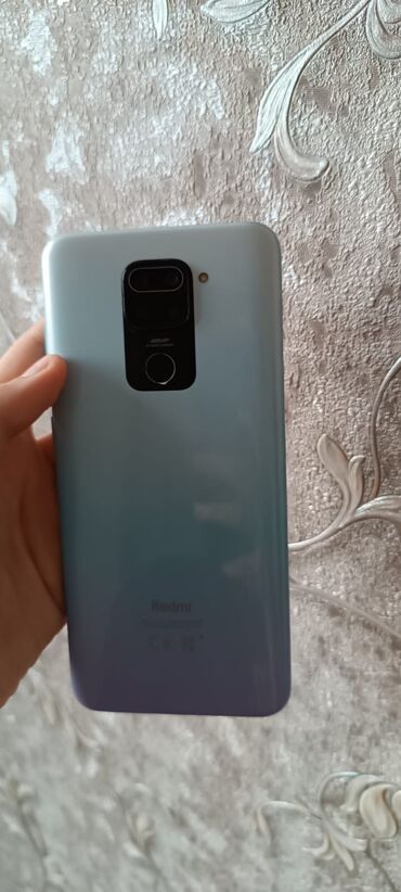 xiaomi mi 9 ikinci el: Xiaomi Redmi Note 9, 128 GB, rəng - Mavi, 
 Barmaq izi, Face ID