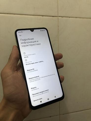 memory stick: Redmi, Redmi 14C, Б/у, 256 ГБ, цвет - Зеленый, 2 SIM — 6