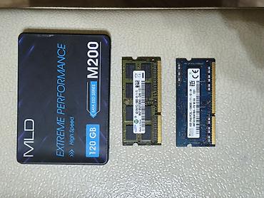 apple notebook qiymetleri: Salam 1 eded 120lik ssd satilir 100 faiz saglamdi ustegel 2 eded 4gb — 1