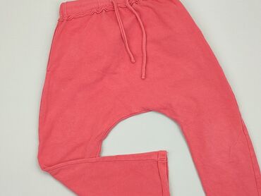 spodnie dresowe beżowe: Sweatpants, 3-4 years, 104, condition - Good