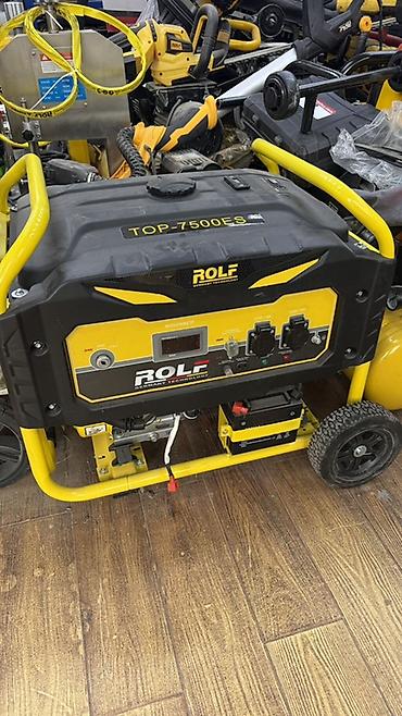 Бензиновый генератор ROLF TOP-7500ES - Серия: TOP-7500ES (указано на