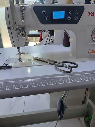 Tikiş maşınları: Sənaye tikiş maşını – Yamata (elektron panel ilə) - Düz tikiş üçün — 3