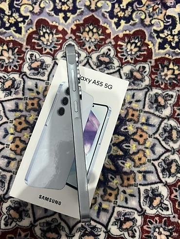 купить айфон 5 с: Samsung Galaxy A55 5G (серебристо‑белый) - Экран: 6.6" Super AMOLED — 4