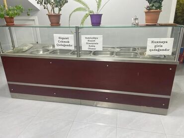 Professional sobalar: Yemek isdi saxlayan.uzunu 2m70sm.eni 85sm ela veziyetdedi .Qiymet