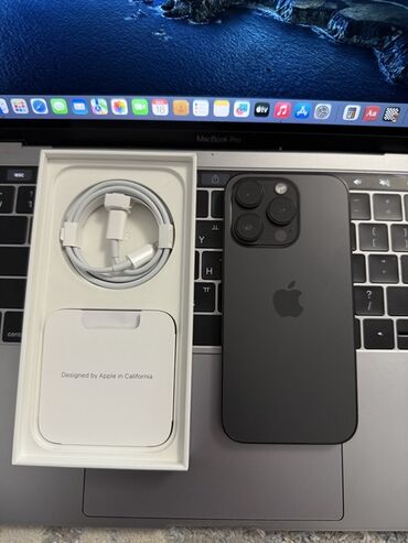 Apple iPhone: IPhone 14 Pro, Б/у, 256 ГБ, Черный, Коробка, В рассрочку, 85 %