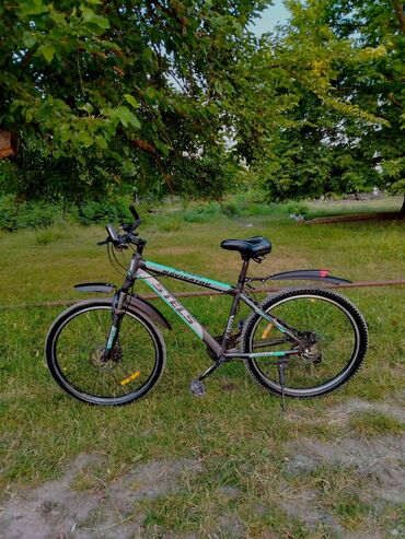 купить спортивный велосипед недорого: İşlənmiş Dağ velosipedi Stels, 26", sürətlərin sayı: 21, Ünvandan götürmə
