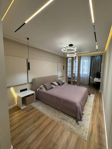 квартиры в токмоке: 3 комнаты, 106 м², Элитка, 5 этаж, Дизайнерский ремонт