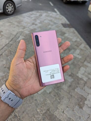 Huawei: Samsung Note 10 5G, Б/у, 256 ГБ, цвет - Розовый, 1 SIM