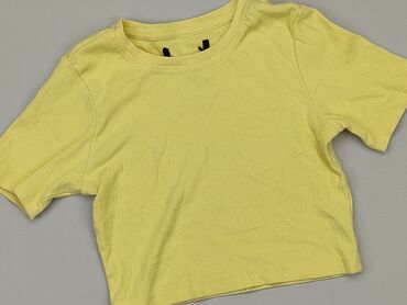 żółty t shirty damskie: Top S, stan - Dobry