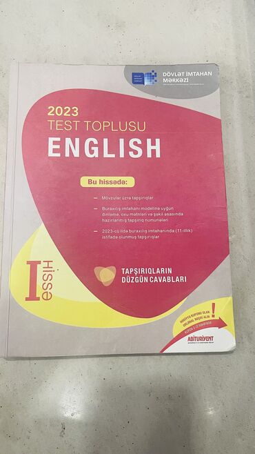 Testlər: Azərbaycan dili Testlər 11-ci sinif, Hədəf, 1-ci hissə, 2023 il — 11