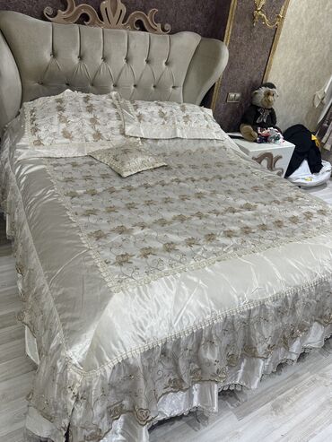 турецкое постельное белье бишкек: Продаю двухспальное покрывало турецкий, отличного качество