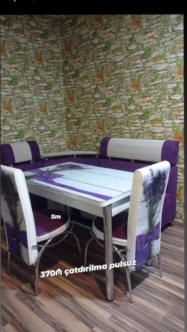 oturacaq divan: ✔️Sifarişlə ✔️Türk istehsalı🇹🇷 ✔️Kuxna üçün stol stul dəsti ✔️künc