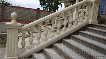 Лестницы из гранита, мрамора: Гранит. мроммор. Камень. кара таш. габбро. сверлить, стена бетон at lalafo.kg — 21 Лестницы из гранита, мрамора: Гранит. мроммор. Камень. кара таш. габбро. сверлить, стена бетон — 21