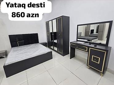 yataq mebeli sifarişi: İkinəfərlik çarpayı, 2 tumba, Dolab, Termo, Yeni — 2
