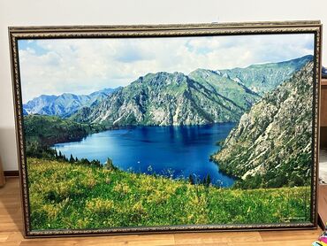 Продаются картины с местных пейзажей Кыргызстана. Состояние новых