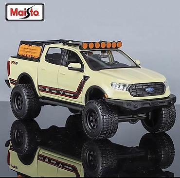 fort salon: Maisto brendi metal die-cast off-road pikap modelləri - Miqyas: 1:27 — 1