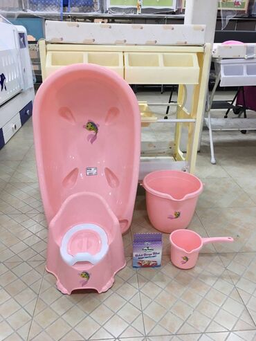 Avtokreslolar: 🛁 Vanna Dəsti – Qız və Oğlan Uşaqları üçün Tam Komplekt! 👶💦