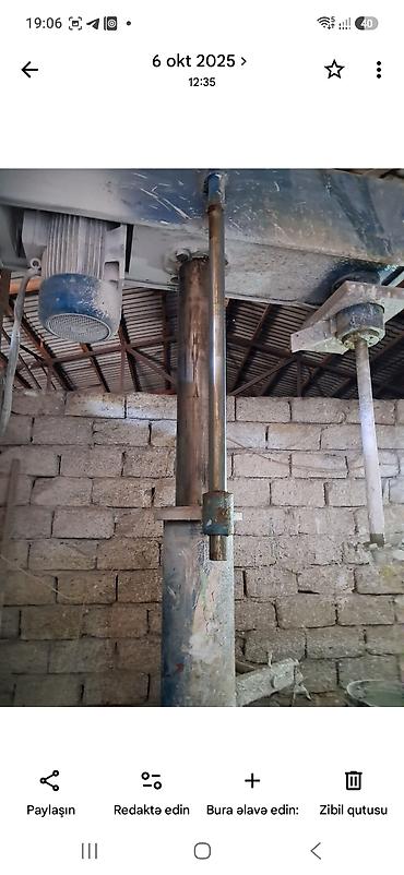 epoksi: Sənaye tipli boya qarışdırıcı (disperser) avadanlığı - Şaquli sütunlu — 2