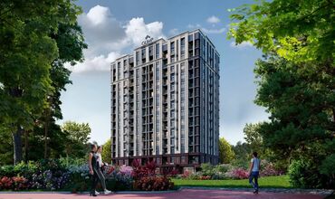 квартира керее: 2 комнаты, 89 м², Элитка, 3 этаж, ПСО (под самоотделку)