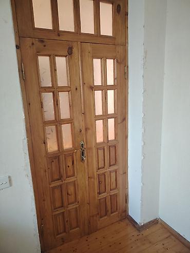 otaq qapllarl: Taxta ikiqat ara qapısı – şüşəli, klassik dizayn Ölçü 2.5m x 2.1m 3 — 5