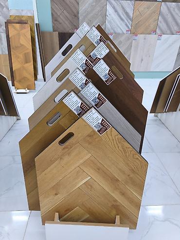 Parket və laminat döşəmə nümunələri – geniş rəng və naxış seçimi - — 1