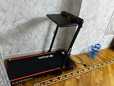 qaçış ternajoru: KLN TG100 Pro qaçış trenajoru - Kompakt və qatlanan konstruksiya: Ev — 2