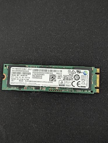 Комплектующие для ПК: Накопитель для ПК, Б/у, Samsung, SSD, 512 ГБ, Для ПК — 2