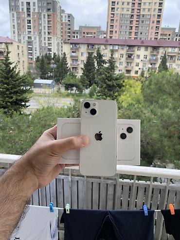 iphone orginal: IPhone 13, 128 GB, Ağ, Face ID — 1