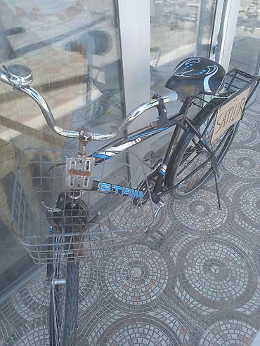 peridok velo: Şəhər/komfort tipli velosiped – Stem (Velo yazısı görünür) - Geniş — 1