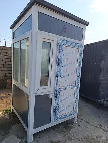 Будки, киоски: Mühafizə postu üçün daşına bilən modul kabin - Material: möhkəm — 1