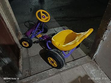 deri plas: Uşaq pedallı maşın – GTOYS 08 SPEEDCAR Xüsusiyyətlər: - Pedallı sürüş — 2