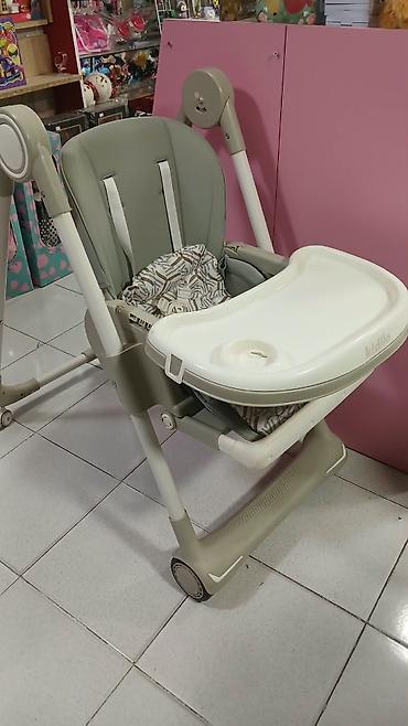 Yemək masaları, oturacaqları: Uşaq yemək stulu – Kidilo - Rahat və geniş oturacaq: yumşaq döşəmə — 2